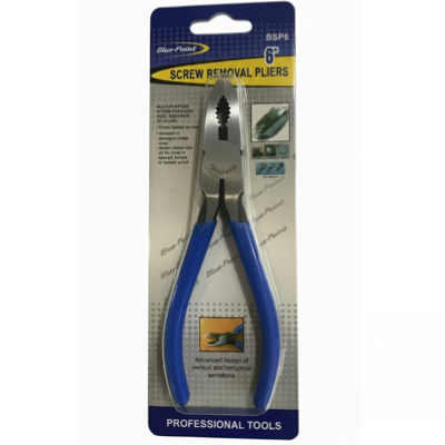 BluePoint BSP6 Dipped Grip Handles (BDG) SCREW REMOVAL PLIERS